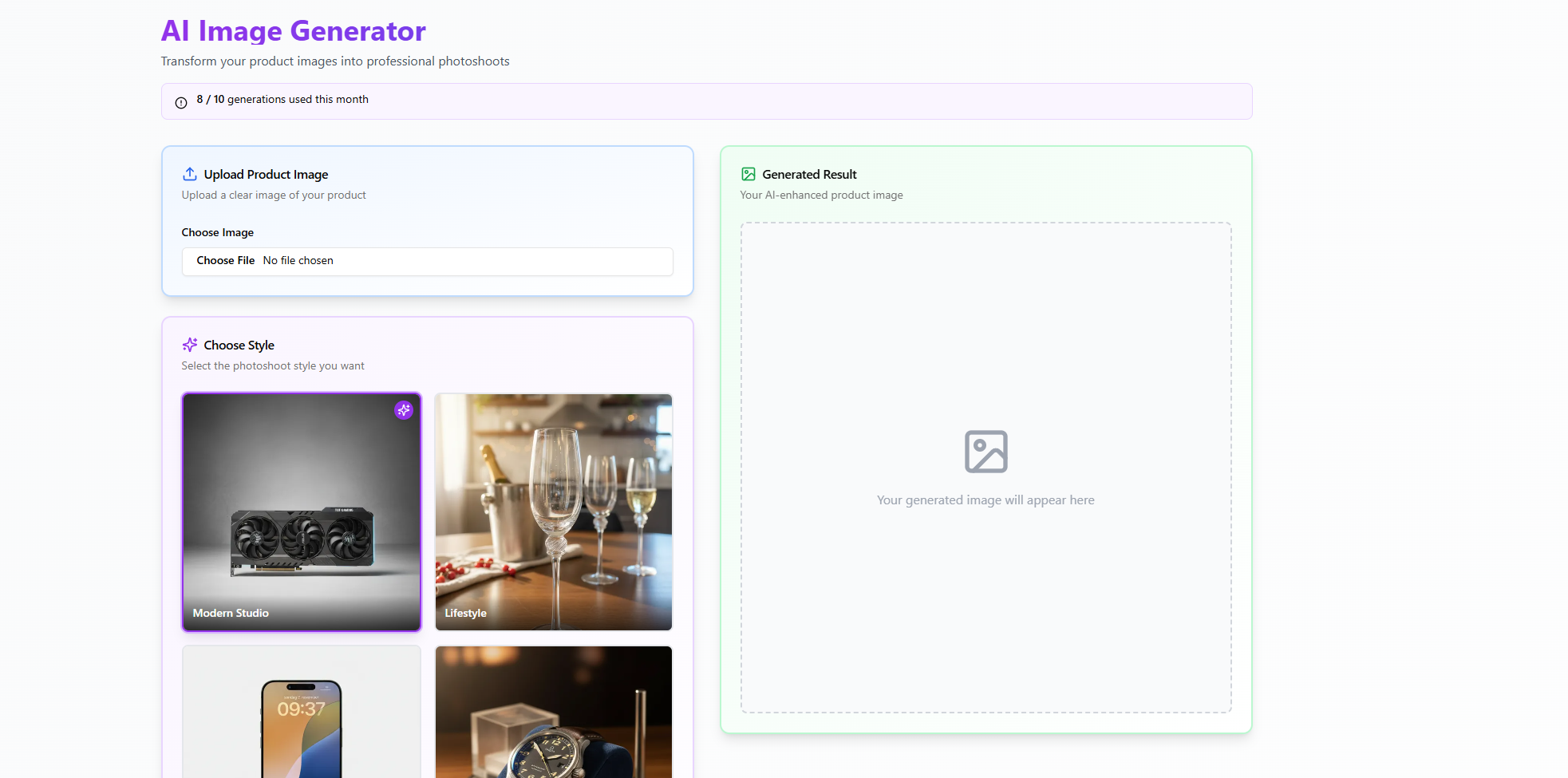 Getting Started with LensGenai Image Creation